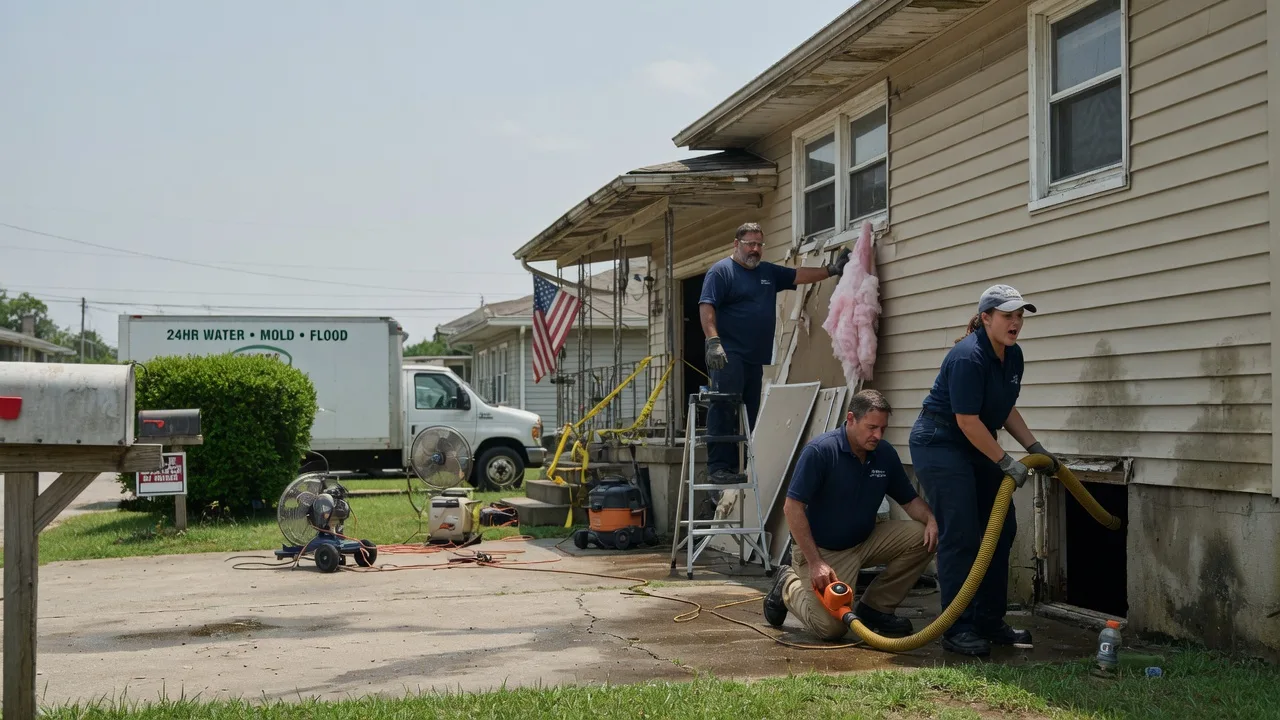 Water Damage Repair in Melcroft, PA near me